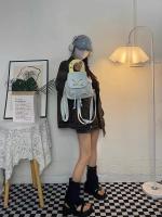 Mochipa Vaquera de moda con contraste de Colores, Bolso de Mujer popular, nuevo estilo, personalidad, Bolso de mano versátil y elegante - details 11