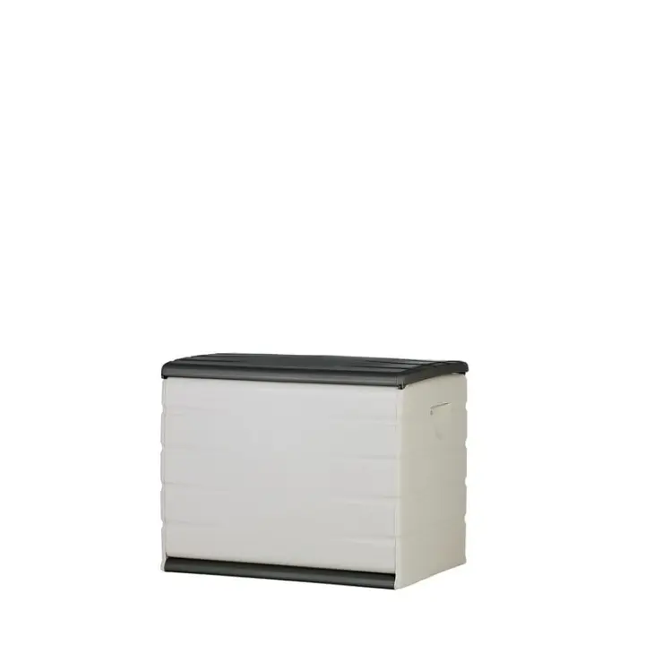 Baúl 80 cm Space Saver Plastiken Negro Beige - 1