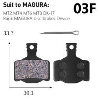 Par De Frenos De Disco MTB Para Shimano XT DEORE MT200 315 Adecuados Para Magura/TEKTRO/AVID/MEGURA/HAYS Resina/Metales - details 13