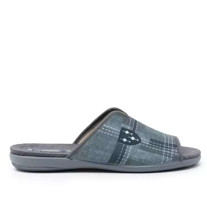Zapatillas de estar por casa hombre COSDAM 13928 GRIS PALA JANEIRO GROS 35137 25V - 1