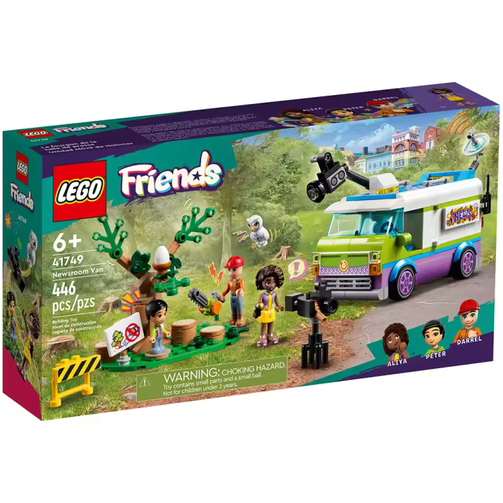 LEGO FRIENDS - UNIDAD MÓVIL DE NOTICIAS, 41749, TIENDA CON LICENCIA OFICIAL - 1