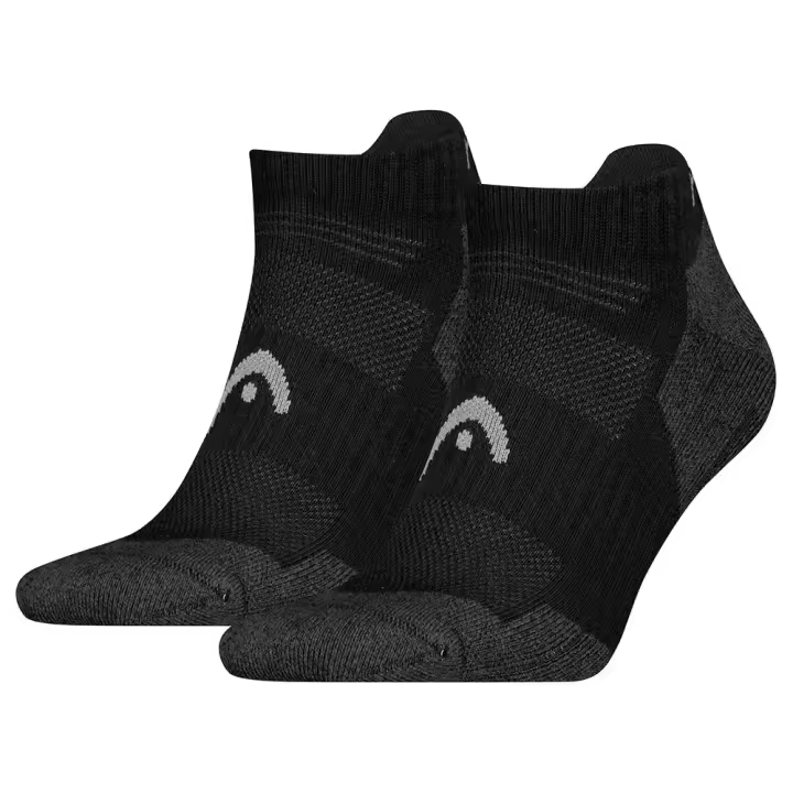 Ropa hombre Calcetines Head Calcetines Cortos 701229026 2 Unidades Negro - 1