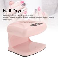 Secador De Uñas Automático Con Sensor Infrarrojo Alta Potencia 300W Secador De Polvo De Uñas Con Ventilador De Aire Frío Y Caliente Material Plástico - details 4