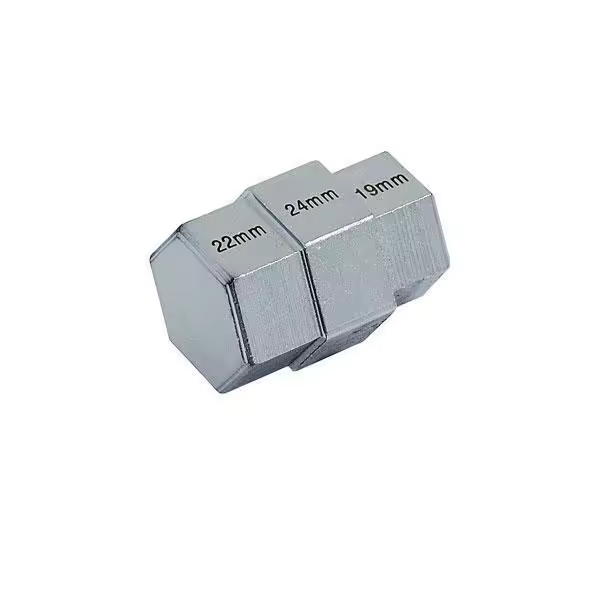 LLAVE HEXAGONAL PARA EJE DE RUEDA DELANTERA DE MOTOS 19,22,24 MM - 1