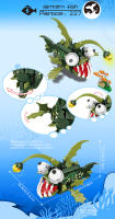 Bloques De Construcción Animal Del Mundo De La Playa Set De Modelos De Ballena Delfín Jirafa Y Oveja Para Niños Educativo DIY Juguetes Regalos De Vacaciones - details 13