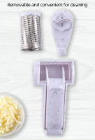 Rallador De Queso Manual Con Girado Multifuncional Creativo Para Cocina Herramienta De Queso Plástico Rallador De Queso - details 4