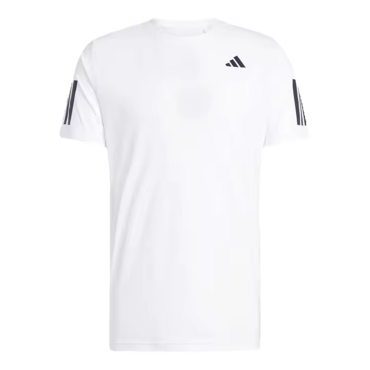 Camiseta Adidas Club 3STR blanco para hombre. Ideal para pádel y otros deportes - 1