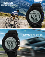 Reloj Deportivo Para Hombre YIKAZE Impermeable Con Luz Luminosa Multifuncional Militar Digital Reloj De Pulsera Electrónico Con Alarma Y Cronógrafo - details 7