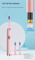 Toothbrush Eléctrico Sonic Tongwode IPX7 Impermeable Para Adultos Cepillo Suave Intercambiable Con 6 Cabezas De Dientes Para Uso Doméstico Y Parejas - details 8