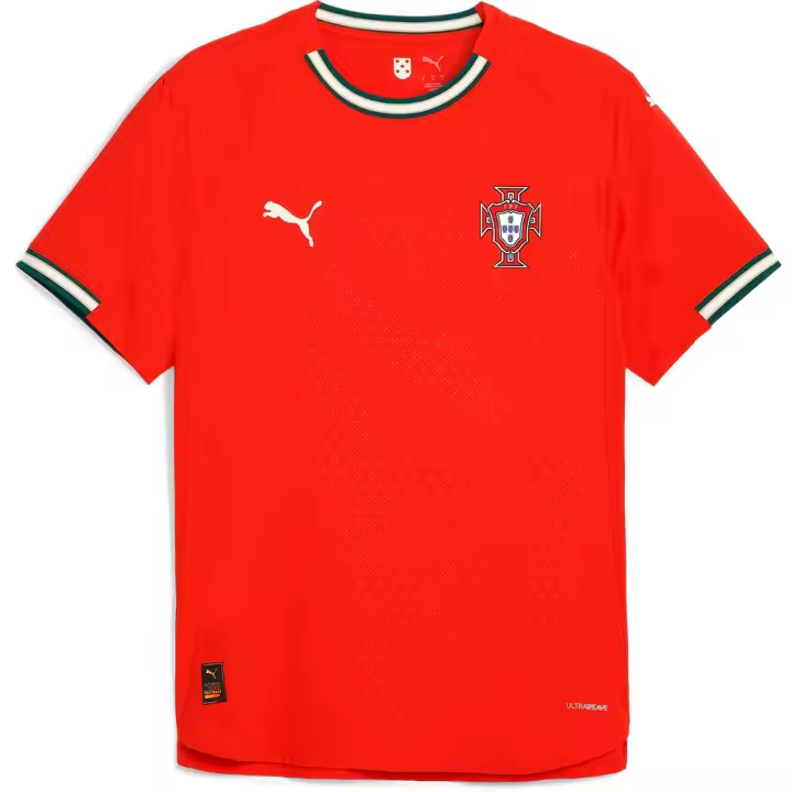 Puma Camiseta De Manga Corta Primera Equipación Fpf Portugal Authentic 2025 - 1