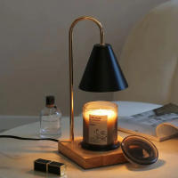 Lámpara Calentadora De Velas Con Timer Y Dimmer Para Decoración De Habitación Luz De Mesa Creativa Aromaterapia Regalo - details 14