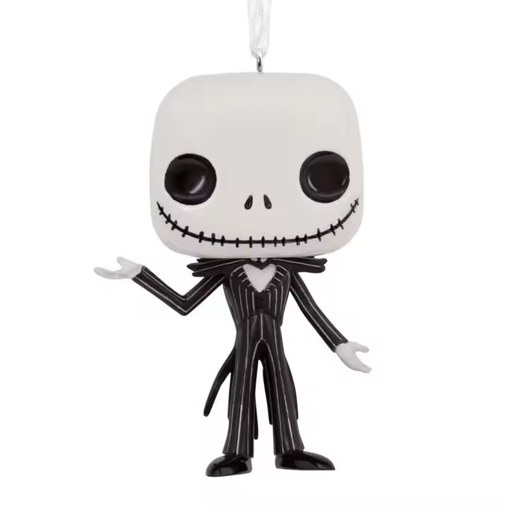 Adorno de navidad funko jack figura de resina - 1