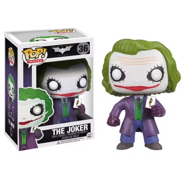 Funko Pop! El caballero oscuro - Joker , 3372, Nº36 - 1