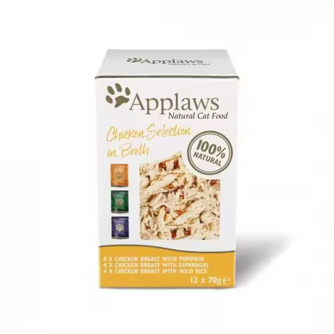 Applaws Sobre Gatos Adultos Caldo Multipack Pollo - 12 x 70 gr - 1
