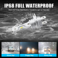 NLpearl 2Pcs Bombilla LED H7 Para Faros De Coche 12V 18000LM 60W Mini LED Sin Ventilador Luz Blanca 6000K Para Automóvil - details 3