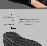 Botas De Nieve Para Mujer Botines De Invierno Con Plush Impermeables Y Antideslizantes Zapatos De Plataforma Unisex Con Tacón Bajo - details 7