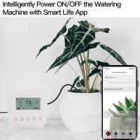 Máquina De Riego Inteligente WiFi Tuya Controlador De Sistema De Riego Por Drip Automático Para Plantas Compatible Con Alexa Y Google - details 3