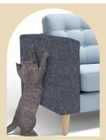 Tablero De Afilado Para Gatos Plegable Y Colgante Resistente Al Desgaste Y Al Ruido Protección Del Sofá Autoadhesivo Para Gatos Tamaño Único - details 2