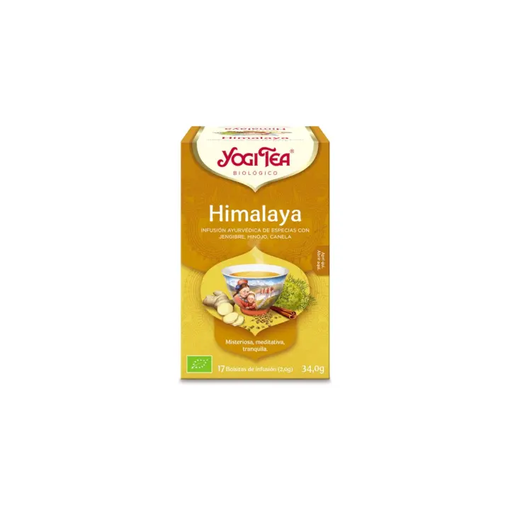 Yogi Tea Himalaya - Té de Hierbas Tradicional con Jengibre y Hinojo - 1