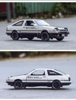 Coche De Juguete a Escala 1/32 AE86 Initial D Con Sonido Y Luz Función De Retroceso Colección De Vehículos Simulados De Aleación Para Niños - details 8