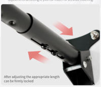 Soporte De Bicicleta Plegable Para Pared 360 Grados Rotativo Soporte Colgante Para Habitación Soporte De Almacenamiento De Alta Resistencia Para Barra De Pared MTB - details 5