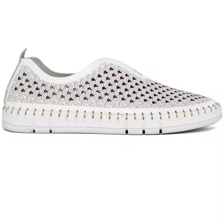 Zapatos The Happy Monk Creta016Blanco para mujer en color blanco - 1