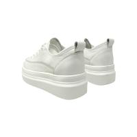 Eva Zorteon - Zapatillas deportivas mujer piel con cuña interior. - details 1