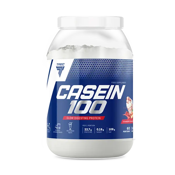 TREC NUTRITION - CASSEIN 100 - SLOW DIGESTING PROTEIN - 600g - 1