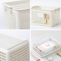 Cesta De Almacenamiento Para Escritorio Ecológica De Plástico Para Snacks Juguetes Y Artículos Domésticos Caja De Almacenamiento Para Cocina Baño Sala De Estar - details 9