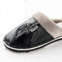Zapatillas De Casa Para Hombre Antideslizantes Y Repelentes De Agua Suaves Y Adecuadas Para El Invierno Zapatos De Interior - details 8