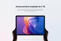 Tableta Xiaomi Redmi Pad 2 Versión Global 8GB+256GB, Potente procesador Helio G100-Ultra, Pantalla crystal-clear de 11" con resolución de 2.5K 90 Hz, Gran batería 9000 mAh, Cámara trasera 8MP, Dolby Atmos®, Xiaomi HyperOS 2 - details 5