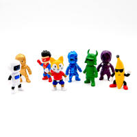 Figura De Acción Stumble Guys Kawaii Anime PVC Modelo Juego Estatua Set Multijugador Colección Regalo De Cumpleaños Para Niños - details 8