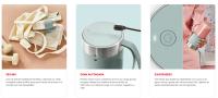 Moulinex Lightmix, licuadora portátil, inalámbrica, 300 ml, potente, recargable, eucalyptus LM1C0410 - details 2