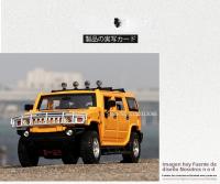 Coche De Acción Hanma H2 a Escala 1:24 En Aleación De Aluminio Con Luz Y Sonido Vehículo De Tierra Para Colección Juguete Para Niños - details 9