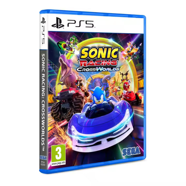 Sonic Racing CrossWorlds - PS5 - Nuevo Precintado - PAL España - Plaion - 1