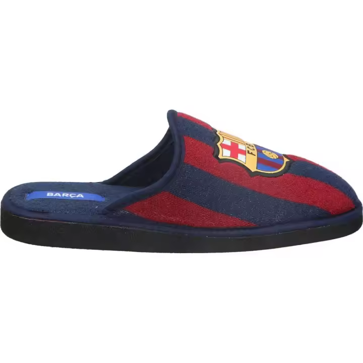 MARPEN | Zapatillas de Casa del FC Barcelona Unisex – Pantuflas Destalonadas para Casa - Zapatilla de Casa Cómoda - Alta Calidad - Fútbol - 1