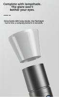 Lámpara De Mano Multifuncional Recargable USB Con Lente Zoom Telescópico Luz Blanca Laser De Alta Potencia Para Exteriores Resistente Al Agua Con Batería De Aluminio - details 21