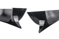 Cubierta De Espejo Lateral Para Tesla Model 3 2021-2024 En Color Negro Brillante ABS Alta Calidad Con Bocina Exterior Para Auto - details 10