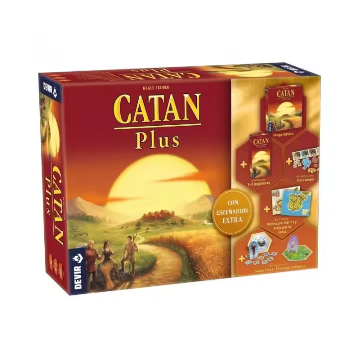 CATAN PLUS NUEVA ED. 2023 DEVIR - 1