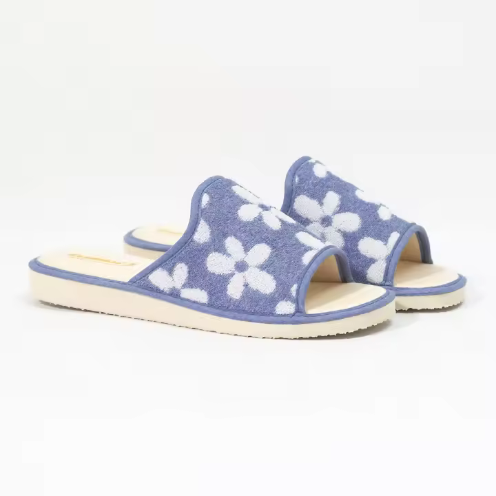 Zapatillas Casa D'Espinosa Azul Estampado - 1