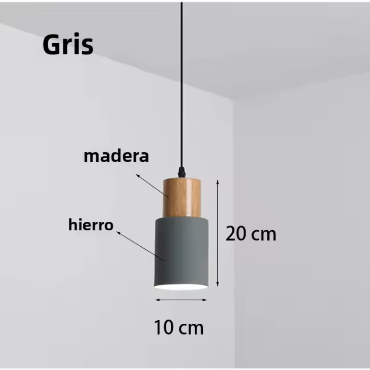 Lámpara Colgante Minimalista Para Dormitorio Y Barra Moderna Nórdica Monohead Small Chandelier Luz De Noche Para Restaurante Y Estudio - 1