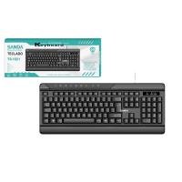 Teclado con cable USB 3.0/2.0/1.1 Universal alta velocidad SANDA diseño multilenguaje,funcion impermeable mejor calidad. - details 2