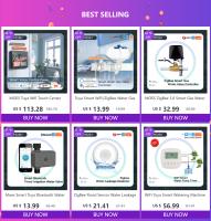 Detector De Fugas ZigBee Alarma De Nivel De Agua Con Control Remoto Por Tuya Smart App Seguridad Antisalidas Para Tanque De Agua IP66 Resistente Al Agua - details 0