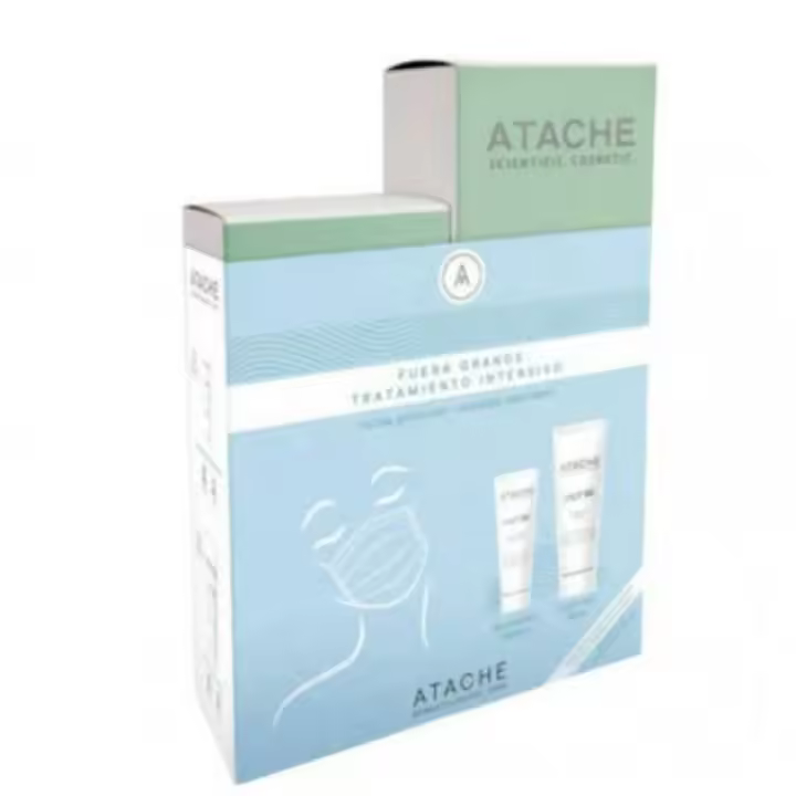 PACK FUERA GRANOS BALANCING CREAM II + PURIFYING MASK - ATACHE - 1