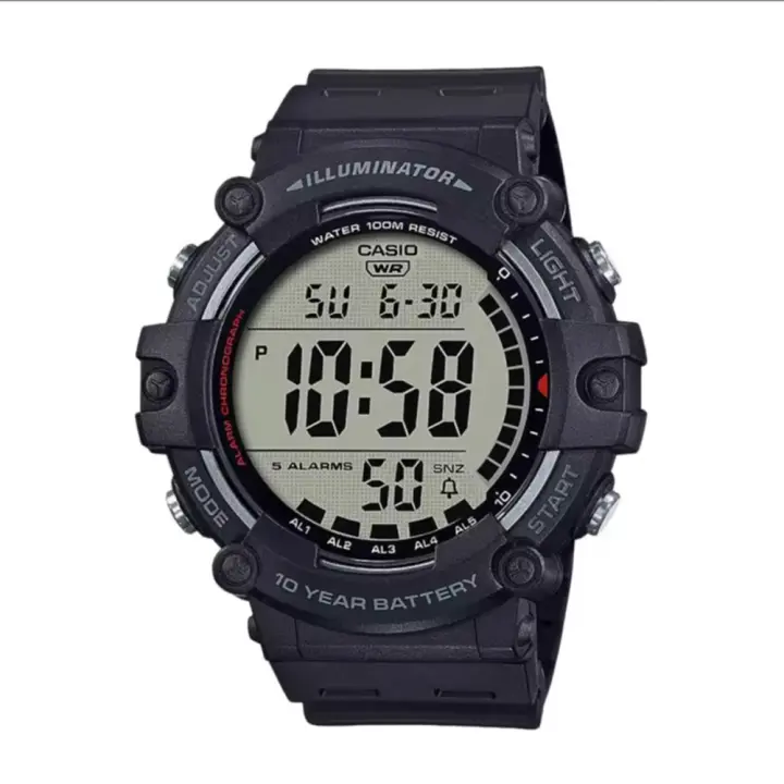 Casio Digital AE-1500WH-1AVEF Pantalla grande - Hombre - 1
