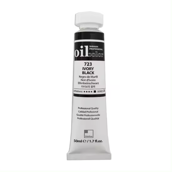 Shinhan OLEO PIGMENTACION PURA SHINHAN NEGRO MARFIL 723 50 ML - 1