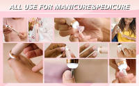 Kit De Uñas Eléctrico YIKOOLIN Recargable Y Sin Cable Con 4 Velocidades Trimmer De Cutícula Portátil Para Manicura Y Pedicura - details 13