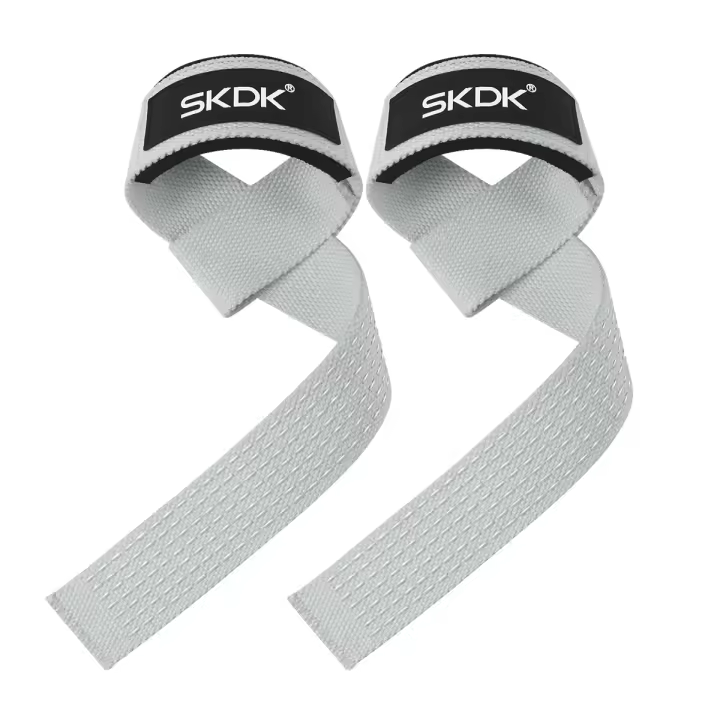 Correas de agarre de silicona antideslizantes (2/4/3 pares) para el aumento de pesas y entrenamiento de Manos, accesorios de fitness para peso muerto. - 1