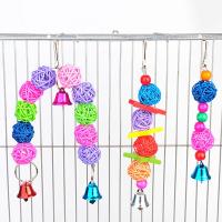 Bola De Takraw De Loofah Juguete Para Pájaros Adecuado Para Periquitos Cacatúas Africanos Greys Budgies Macaws Lovebirds Juguete Anti-Mordedura Para Jaula De Pájaros - details 6