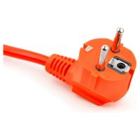 X-Cable Alargador Eléctrico Exterior 5m, 10m, 15m, 20m, 25m y 30m, Prolongador De Corriente, Extensión Eléctrica Color Naranja, Ideal Para Jardín, Construcción, Industria, Talleres, Espacios Interiores - details 1